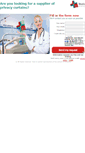 Mobile Screenshot of hospital-privacy-curtains.com